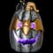 Northlight; Northlight 14" Metallic LED Jack-o'-Lanterns in Bat Mask Halloween Décor; Category:Lighted Decor; Image:7